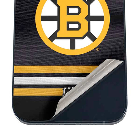 NHL Boston Bruins Home Jersey iPhone 16 Plus Skin